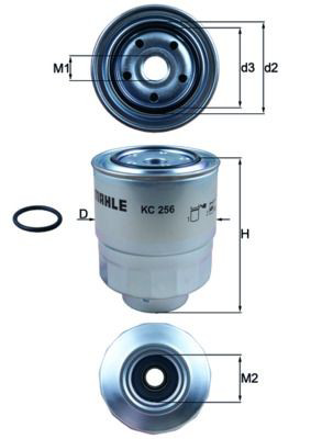 OC1314 Mahle Original Фільтр масла